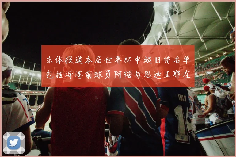 东体报道本届世界杯中超旧将名单包括海港前球员阿瑙与恩迪亚耶在内的10位球员